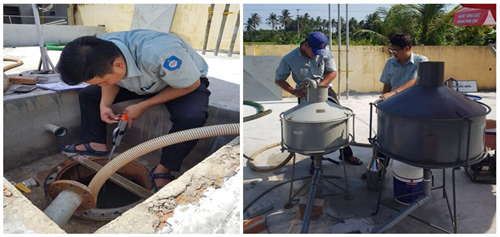 DỊCH VỤ KIỂM ĐỊNH BỂ ĐONG CỐ ĐỊNH KIỂU TRỤ NẰM NGANG (LẬP BAREM BỒN)